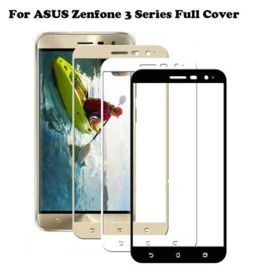 Полное защитное покрытие из закаленного Стекло для ASUS Zenfone 3 Max ZC520TL 3s ZC521TL ZE553KL ZE552KL ZC553KL ZB501KL ZE520KL ZC551KL