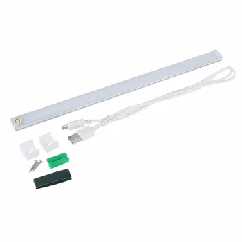 

LED Touch Sensor Kitchen Cabinet Light Lamp DC 5V Wardrobe Closet Showcase Bookshelf White USB Lamp With Touch Switch