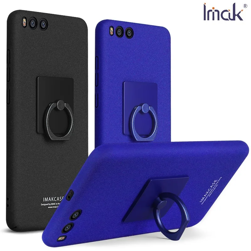

For Xiaomi Note 3 case IMAK Matte PC hard Stand back protective Case Cover For Xiaomi Mi 5C/ Mi 6/Mi 5X/Mi Mix 2 Screen Film