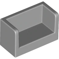 

Elements Brick Parts 23969 Panel 1 x 2 x 1 with Rounded Corners and 2 Sides Classic Piece Building Block Toy Accessory Bricklink