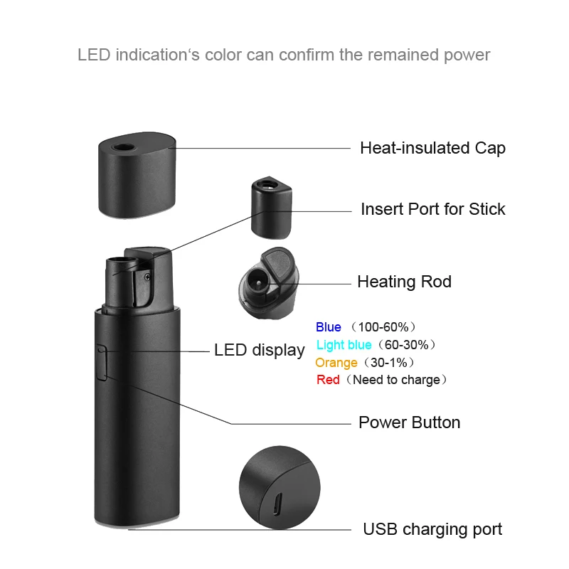 2020 новейший нагреватель не горит x7 2200mah тепло или нагревается электронная