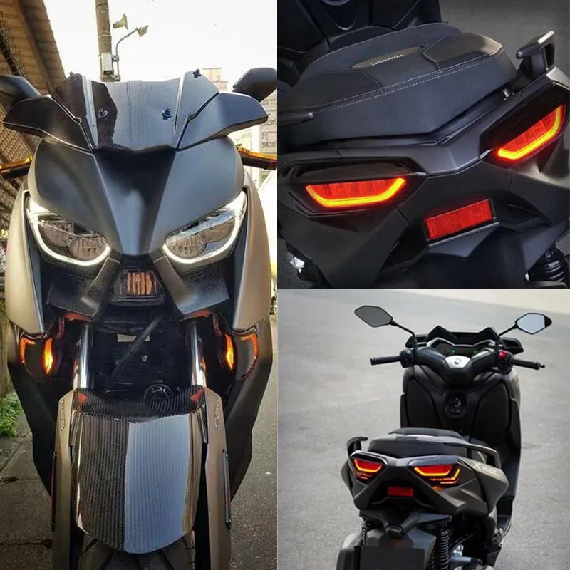 Подходит для Yamaha XMAX 250 X-MAX 300 X-MAX 400- передний поворотник задний светильник