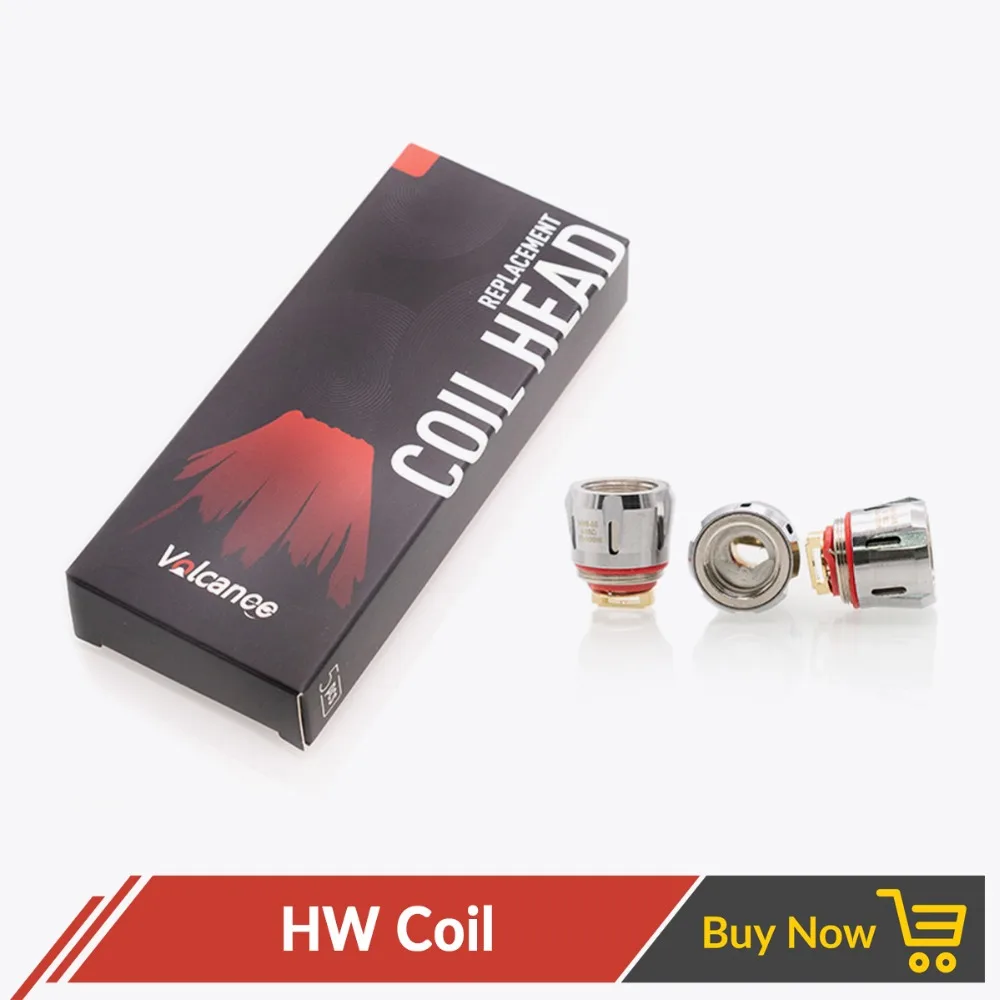 Volcanee 3 шт./лот Sub Ом HW-M 0.15ohm HW N 0.2ohm катушка для электронной сигареты Атомайзер катушка для Ijust 3 комплект Vape Замена ядра