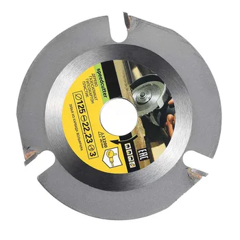 

ANENG 3 Tooth 125mm Heavy Duty Grinder Chain Disc Wood Carving Disc Woodworking Chain Plate For Angle Grinder