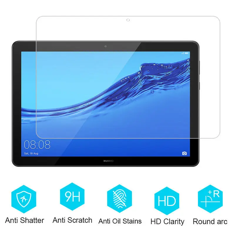 Tempered Glass Screen Protector Cover For Tablet Huawei MediaPad T5 10.1/" Inch