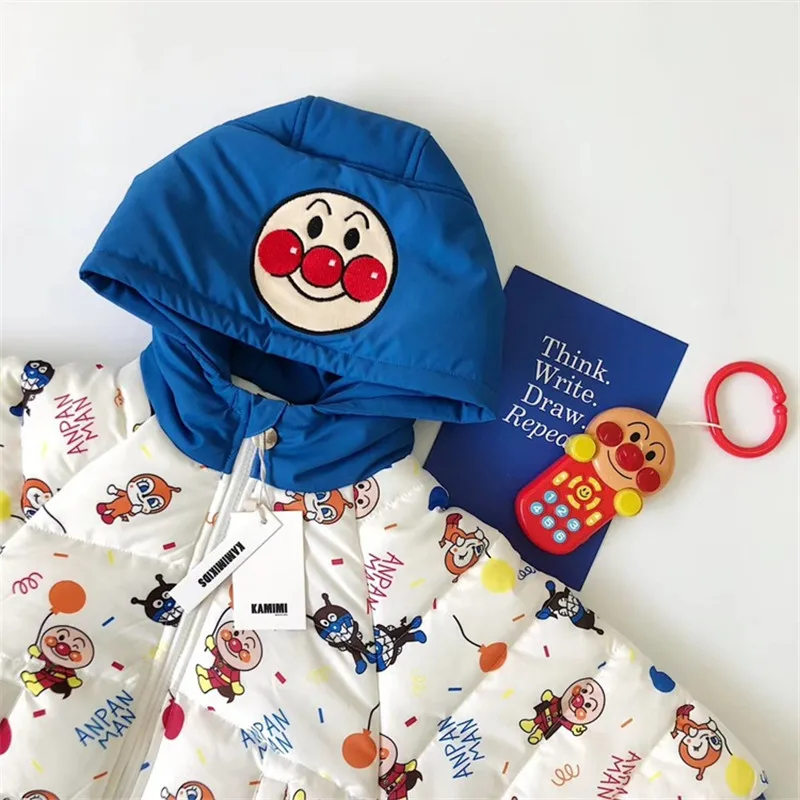 Celveroso Girls boys winter jackets fashion cartoon Clothing coat baby girl warm casual Outerwear Sesame Street Kids jackets