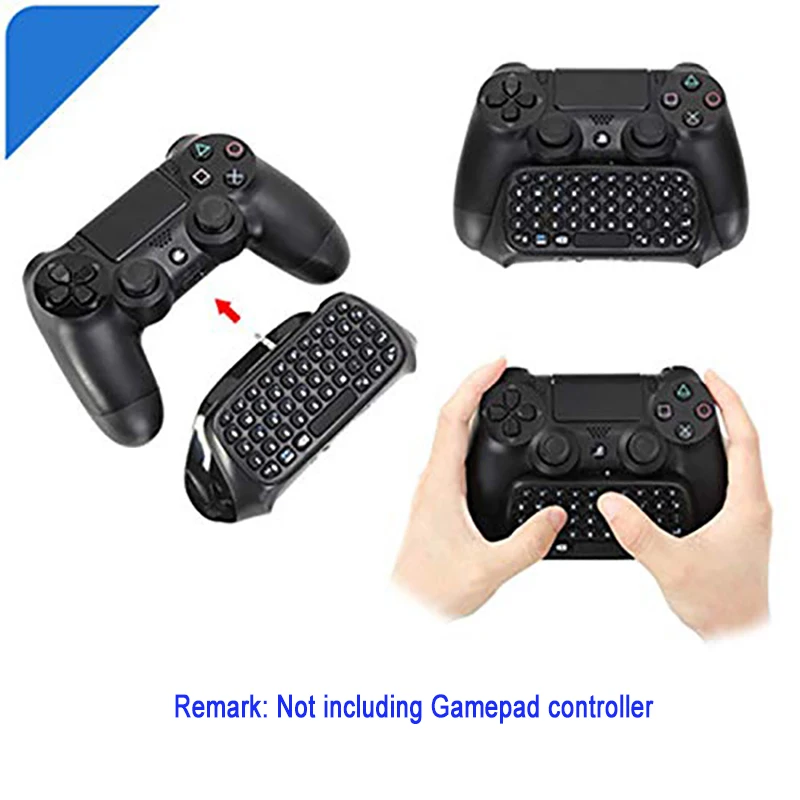 Gaming keyboard Joystick PS4 Wireless Chatpad Play Station 4 Message Keyboard for Playstation Game Controller | Электроника