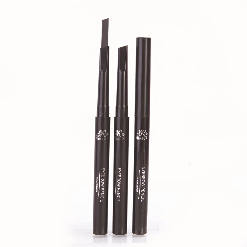 Водостойкий черный карандаш для бровей, стойкий автоматический карандаш для бровей, косметический макияж
