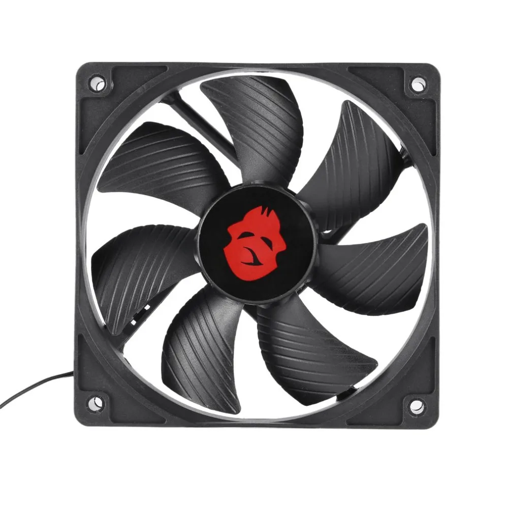 

120mm DC 12V Miner Mining Case Cooling Fan Large Air Volume Dual Ball Bearing Cooling 3000-6000RPM 1.6A 154.5CFM Drop Shipping