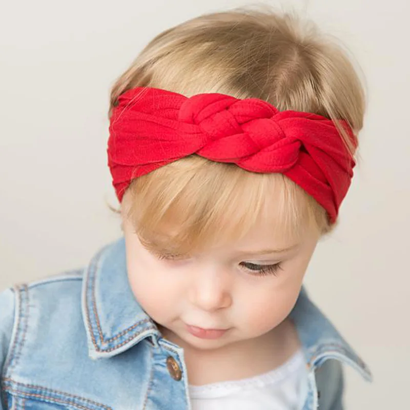 baby accessories doll	 Baby Headband Twist Top Knot Soft Girl Nylon Hair Accessories Toddler Solid Turban Newborn Photo Props Kid Lovely Headwrap best Baby Accessories