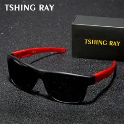 TSHING RAY Дизайн унисекс Квадратные Солнцезащитные очки Для мужчин Поляризованные Вождения Солнцезащитные очки Винтаж Для мужчин s зеркала