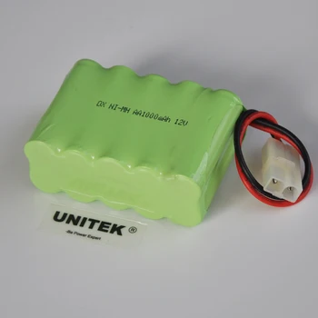 

1-4PCS 12V AA rechargeable Ni-Mh battery pack 1000mah 2A ni-mh nimh baterias cell for toys emergency light cordless phone B