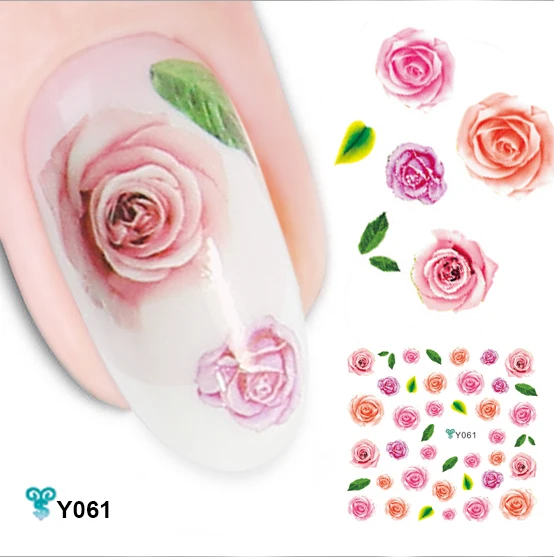 

Candy Lover DIY Water Transfer Nail Art Stickers Nail Wraps Sticker Nail Art Decals Manicure Temporary Tattoos Watermark Sticker