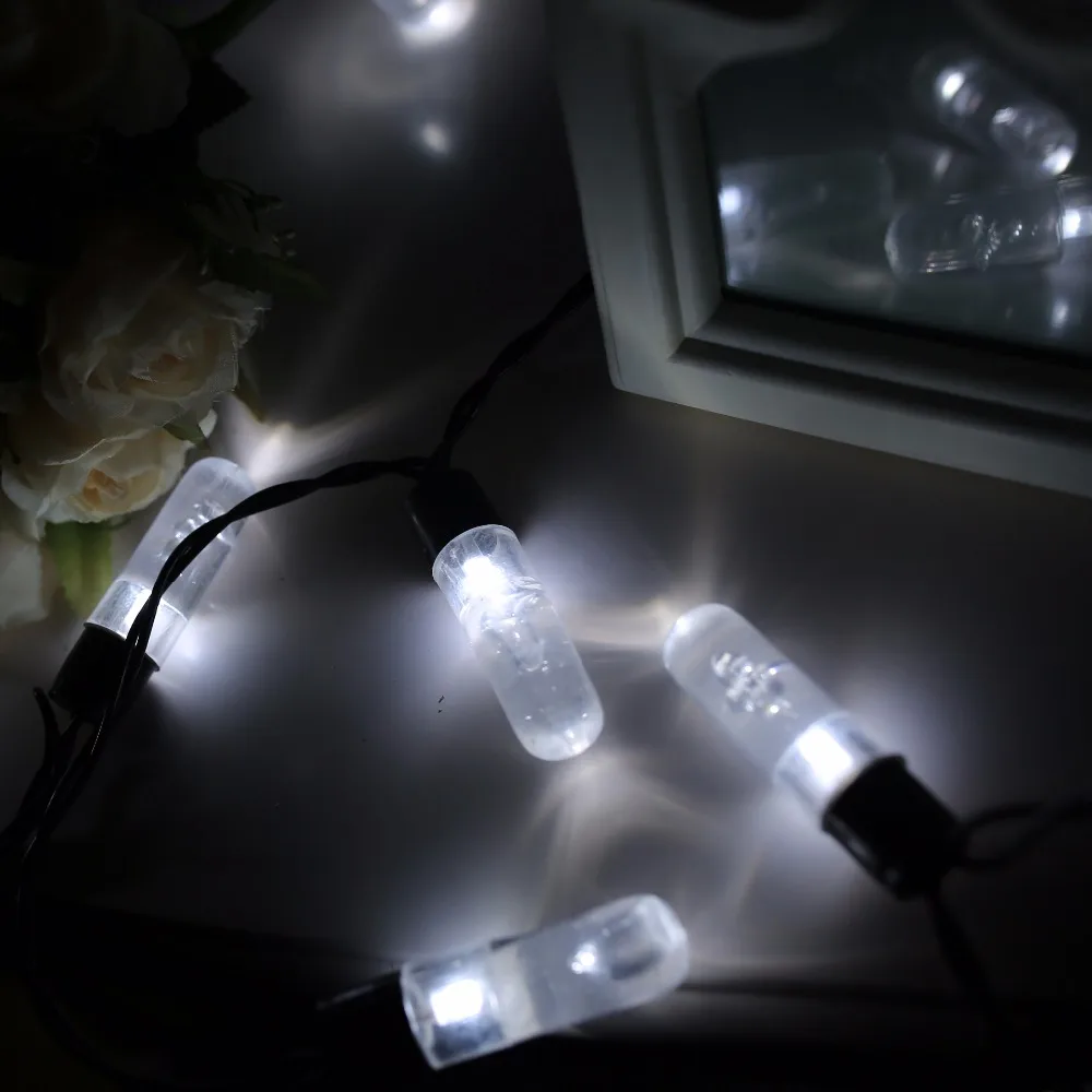 

bubble Lantern LED string Christmas holiday lights wedding decorative Black super bright Garlands outdoor waterproof lights