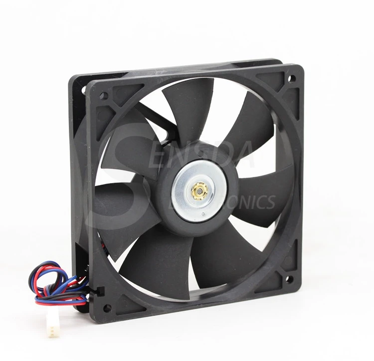 Ventilador para Delta Afb1224vh dc 24v 12025 12cm 0.35a para Máquina de Solda Servidor Inversor Axial Radiator Cooler 120 mm 24v Case - Imagem 2