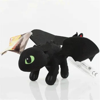 

23cm How To Train Your Dragon Toothless Night Fury Soft Stuffed Plush Toy Dolls For Kids Gift