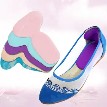 

10Pair Soft Silicone Anti Slip Cushion Shoe Insert Dance Multicolor Insole Pads High Heel Gel Foot Care Protector