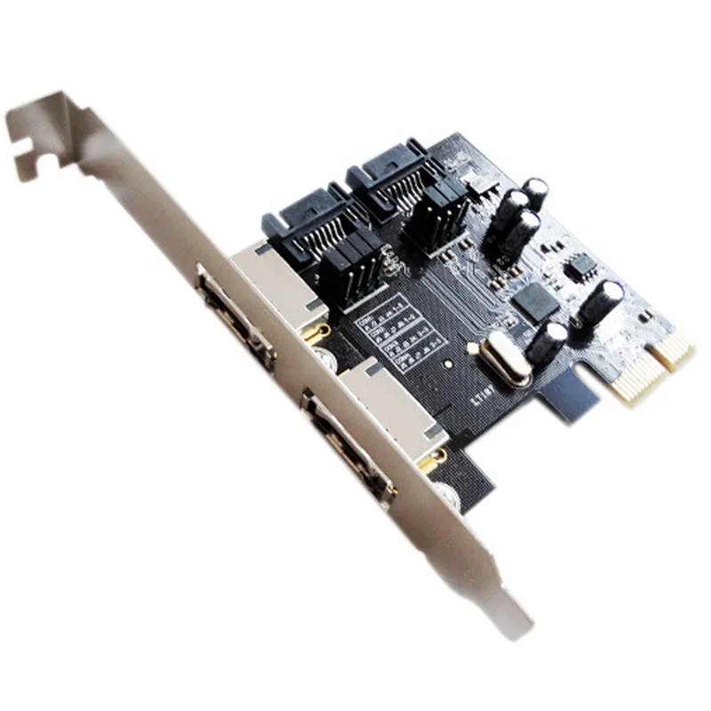

PCI-E To SATA3 PCI E SATA3.0 6Gb/s the SSD Asmedia Chip Expansion Card ASM1061 XXM8