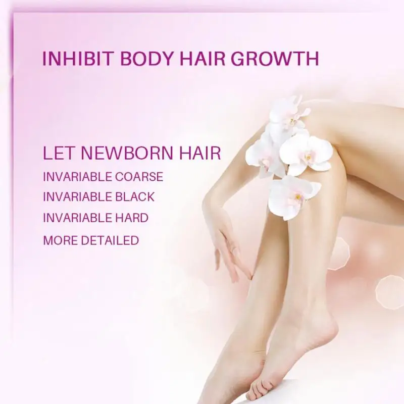 Remoção indolor do cabelo creme spray afastado