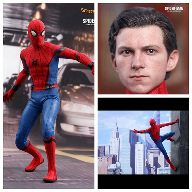 Горячие игрушки Человек-паук далеко от дома SpiderMan1/6 Масштаб экшн фигура игрушка Кукла Brinquedos фигурка модель подарок