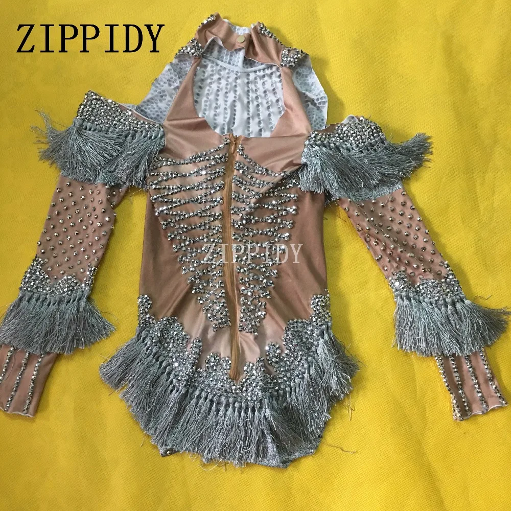Cut Sparkly Cristais Tassel Celebrar Strass Diamantes