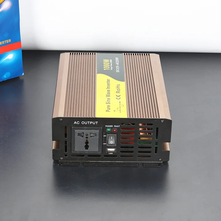 1000 ватт инвертор для солнечной батареи чистая Синусоидальная волна dc 12v 24v w