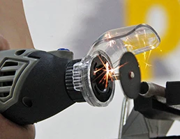 170w dremel style mini drill cutting