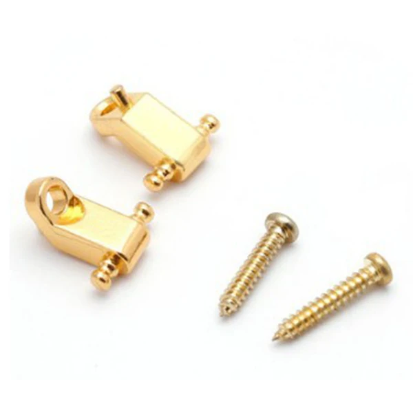 

HOT-1 Set Guitar String Guides Pressure string Nail device (Gold)