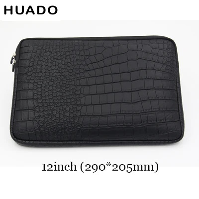 Кожаный ноутбук рукав сумка змеиная кожа водонепроницаемый чехол для Macbook/xiaomi - Цвет: 12