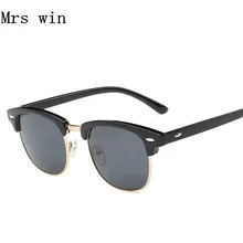 HDSUNFLY, мужские поляризованные солнцезащитные очки, классические, для мужчин и женщин, Ретро стиль, с заклепками, модные, брендовые, дизайнерские, солнцезащитные очки, UV400, мужские, женские очки