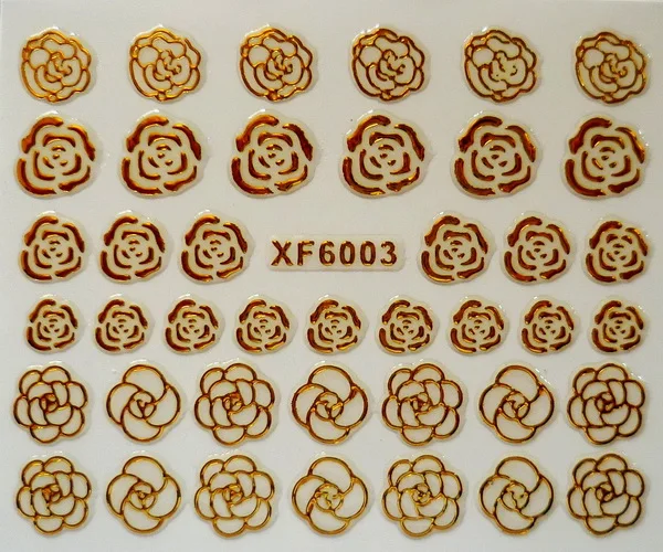 3D наклейки для ногтей s Искусство украшения Роскошные знаменитые наклейки для ногтей маникюра дизайн звезды наклейки s на ногти наклейки аксессуары - Цвет: 6003