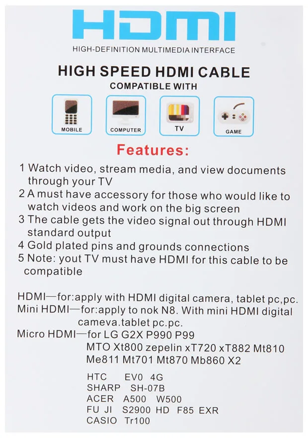 3in1 Высокое разрешение мультимедийный интерфейс HDMI tohdmi мини-hdmi кабель передачи данных Micro-Позолоченные hdmi адаптер