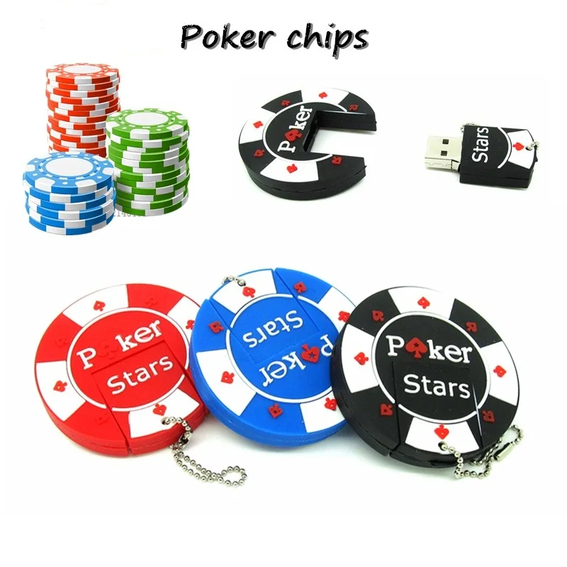 

Fashion poker stars usb flash drive casino chips usb stick pendrive 4GB 8GB 16GB 32GB Full Capacity memory stick cle usb 2.0