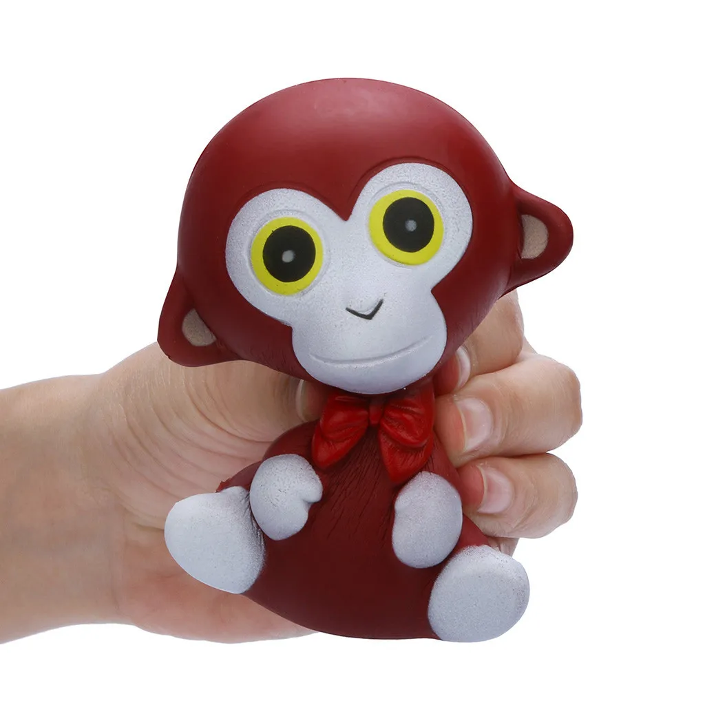2 шт. мягкие игрушки медленно поднимающиеся милые обезьянки для выдавливания крема игрушки стресс облегчение игрушка мягкое антистресс