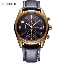 2017 Mens Watches new Top Brand Luxury Men Military Sport Wrist Watch Chronograph Leather Quartz Watch