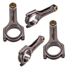 For Volvo B230 engine Connecting Rods Con Rod Conrod ARP 2000 bolt 152mm length Pleuel Floating 4340 Crankshaft Piston Pin