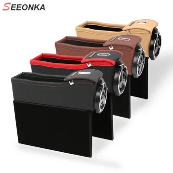 

Car Seat Crevice Storage Box Organizer Gap Slit Filler Holder Seat Organizer Auto Car Accessories Interior Dropshipping