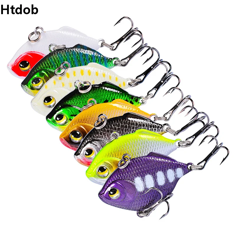  8Pcs/set 4.5cm 8.5g VIB fishing lure Japan Wobbler quality professional bait swim bait lifelike bai