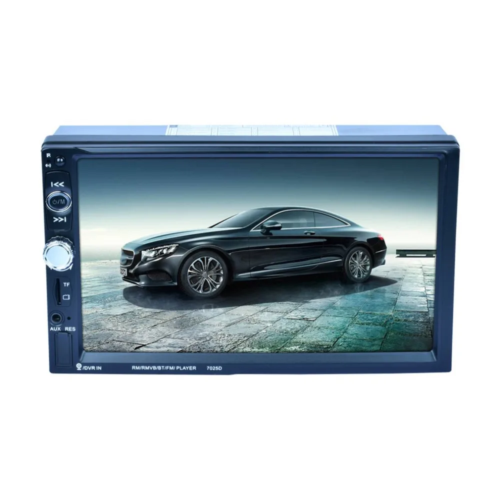 

7025D HD Digital 7 Inch Touch Screen Car Multimedia Player Support Mobile Phone Interconnection GPS Bluetooth FM hot