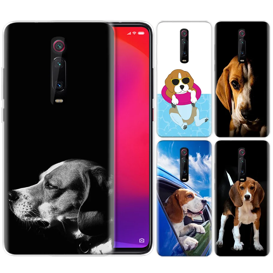 

Silicone Case for Xiaomi Redmi K20 Pro K20Pro Note 5 6 7 7A 6A Mi A2 A1 8 Lite 9 S2 Pocophone F1 Beagle Dog