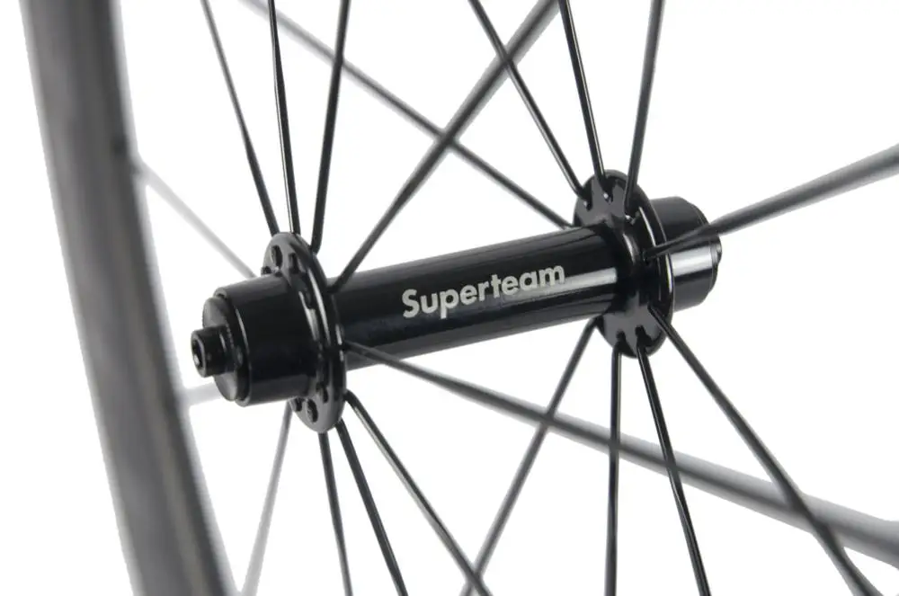 60/88mm Clincher Carbon Wheels Road Bicycle Wheel 3K Matte Cycling Wheelset 700C