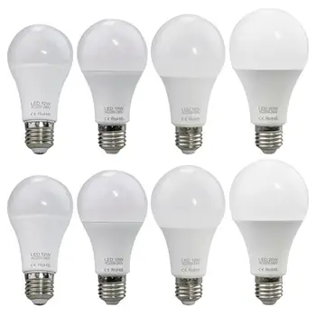 

E27 LED Bulb 220-240V 12W 15W 18W 20W Energy Saving Light Indoor Lighting