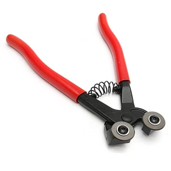

Free Shipping 8" 200mm Glass Tile Cutting Pliers Cemented Carbide Steel+Red Rubber Wheeled Cutter Nipper Tool