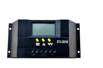 

PWM Solar Charge Controller 20A 30A Regulator 12V 24V Auto Big Display with Dual USB 5V for Home PV System Lighting