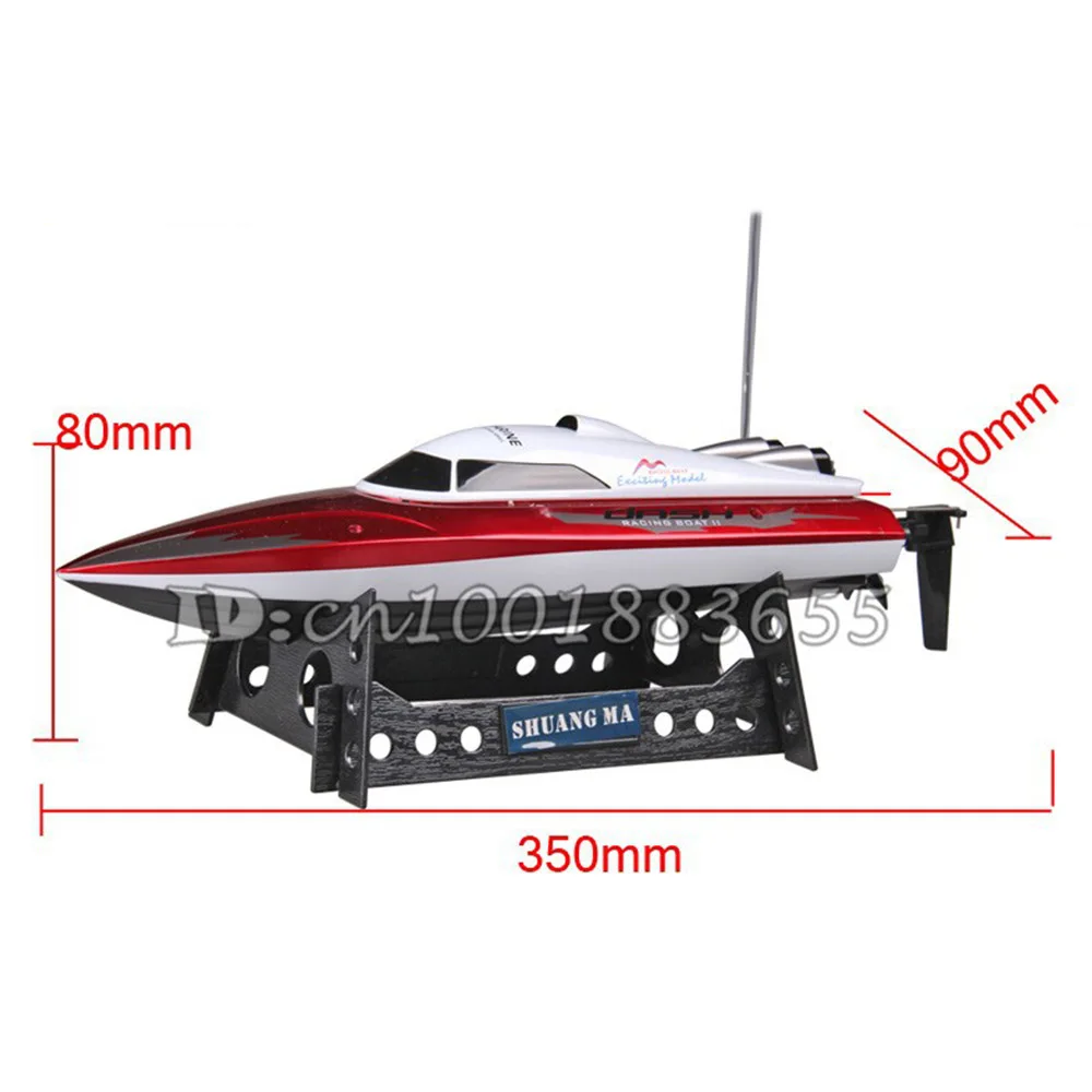 Радиоуправляемая лодка Double Horse DH 7009 лодка с бесступенчатой скоростью/высокоскоростная гоночная лодка 35 см лучший подарок DH7009 с оригинальной коробкой