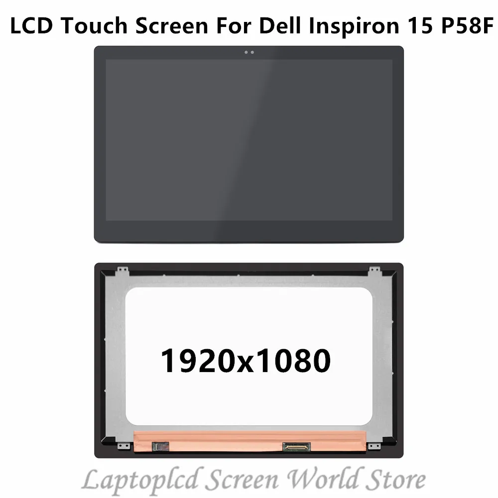 FTD lcd 15," 1080 P сменный сенсорный ЖК-дисплей в сборе B156HAB01.0 для Dell Inspiron 15 P58F 40PIN