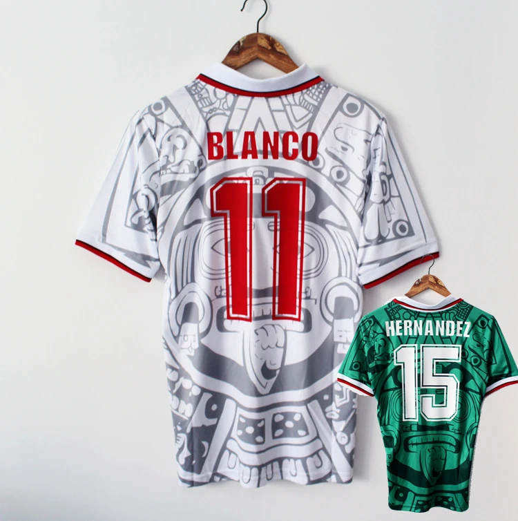 

Limited Edition Commemorative Edition Mexico 1998 Retro Jerseys Home away Mexico Football top Soccer Jerseys XXL