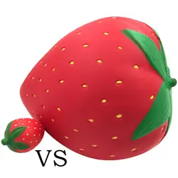 Очень большой мягкими Strawberr снятие стресса ПУ игрушки Ароматические Большой Squeeze замедлить рост забавная игрушка анти-стресс вылечить