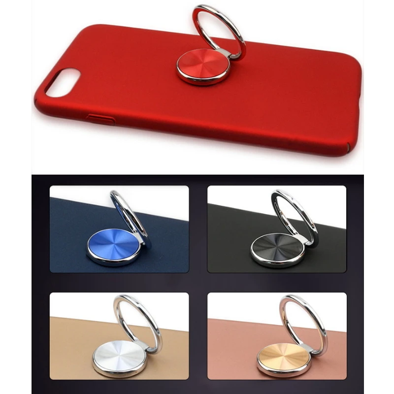 Finger Ring Holder For Mobile Phone Universal Magnetic 360 Degree Metal Stand Holder For iPhone for Samsung