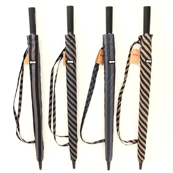 

Big Long Handle Umbrella With Super Strong New Style Man Simple Business Style 114cm Super Waterproof &Windproof Z656